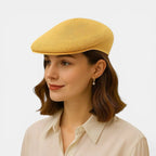 Béret Gavroche Maille Ajourée Respirant Femme La Boutique du Chapeau