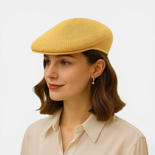 Béret Gavroche Maille Ajourée Respirant Femme La Boutique du Chapeau