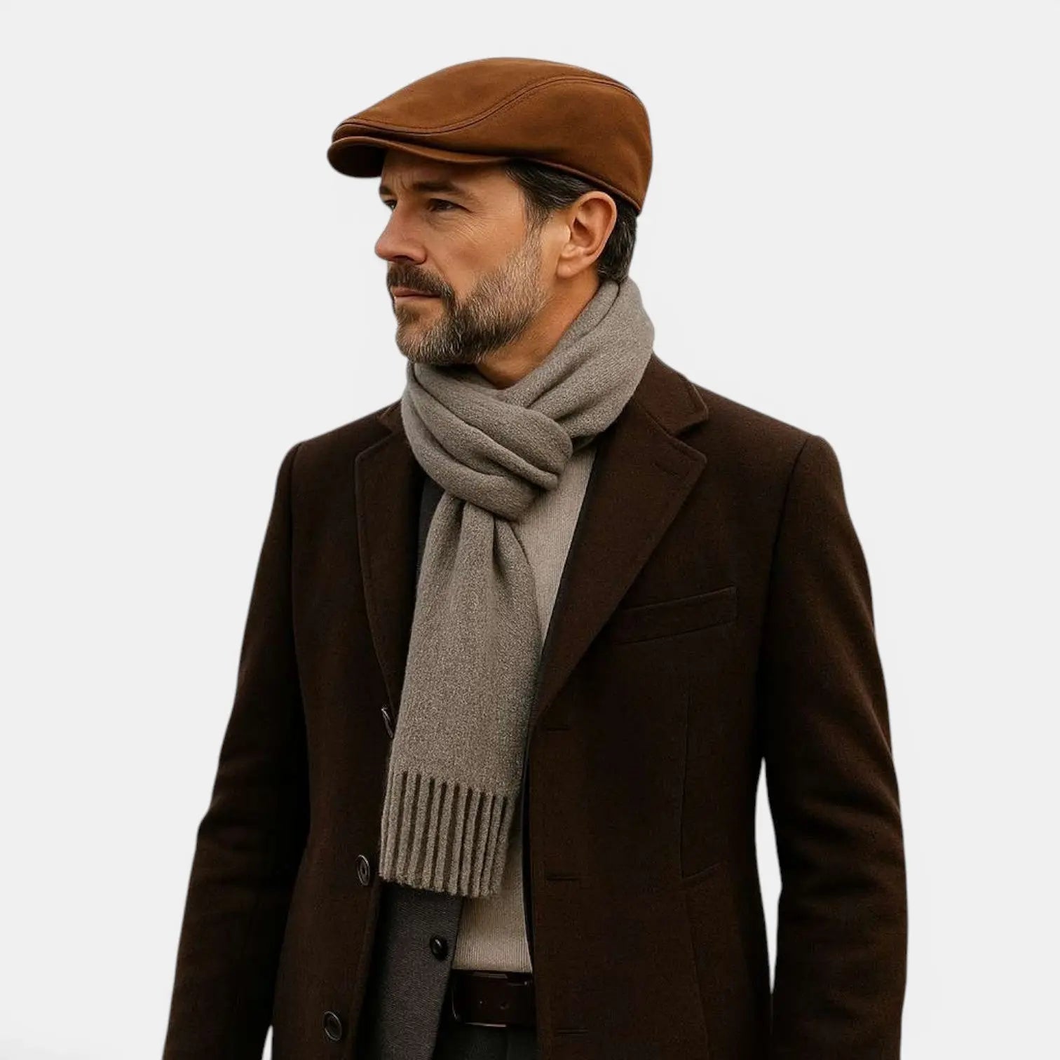 Casquette Gavroche Suédine Homme La Boutique du Chapeau