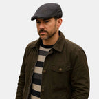Casquette Gavroche Coton Broderie Homme La Boutique du Chapeau