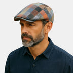 Casquette Gavroche Coton Patchwork Homme La Boutique du Chapeau