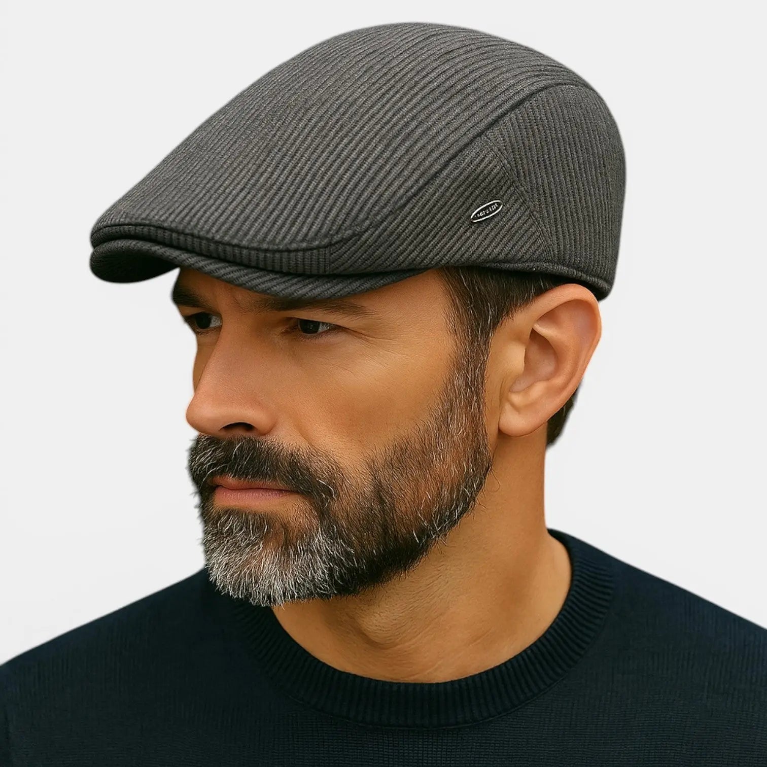 Béret Gavroche Laine Texturée Homme La Boutique du Chapeau