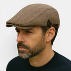 Casquette Gavroche Laine Chevron Homme La Boutique du Chapeau