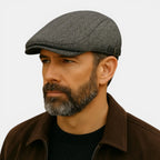 Casquette Gavroche Laine Chevron Homme La Boutique du Chapeau