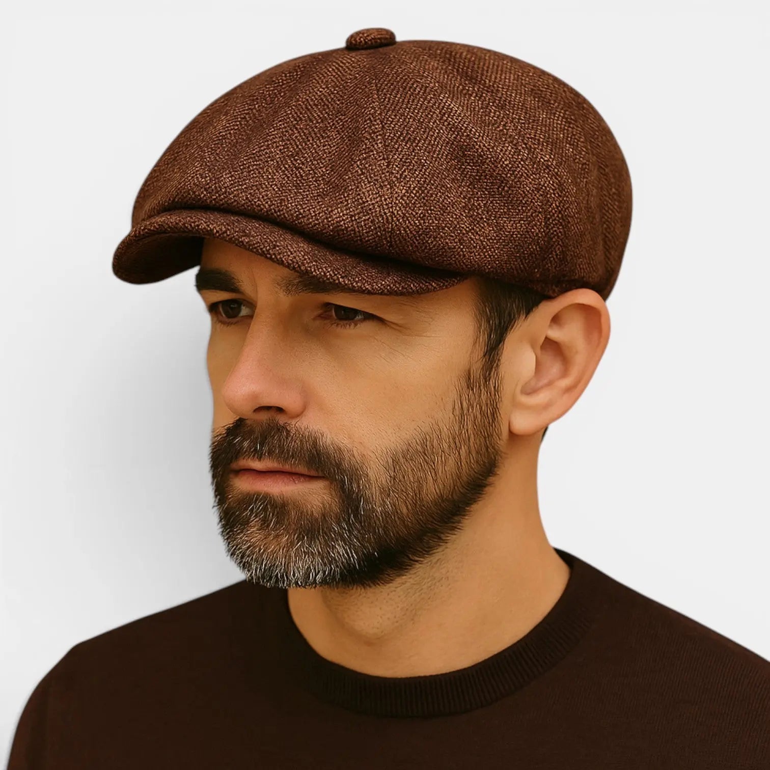 Casquette Gavroche Tweed NewsBoy Homme La Boutique du Chapeau