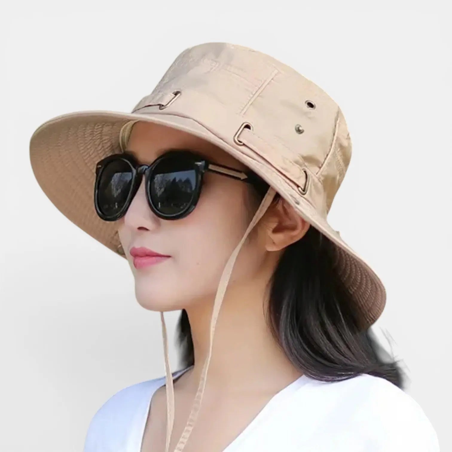 Bob Coton Pliable Bord Large Femme La Boutique du Chapeau