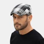 Casquette Gavroche Coton Carreaux Homme La Boutique du Chapeau