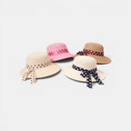 Chapeau Paille Ruban à Pois Femme La Boutique du Chapeau