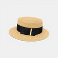 Chapeau Paille Canotier Bord Large Femme La Boutique du Chapeau