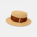 Chapeau Paille Canotier Bord Large Femme La Boutique du Chapeau
