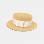 Chapeau Paille Canotier Bord Large Femme La Boutique du Chapeau