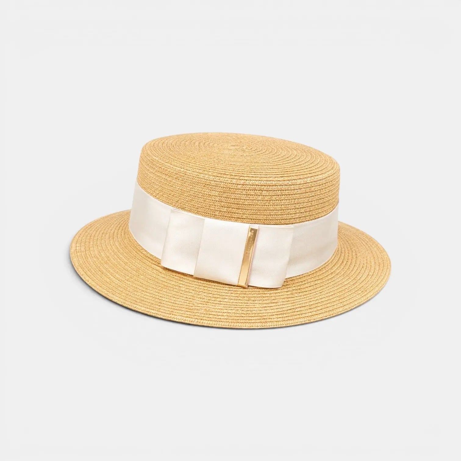 Chapeau Paille Canotier Bord Large Femme La Boutique du Chapeau