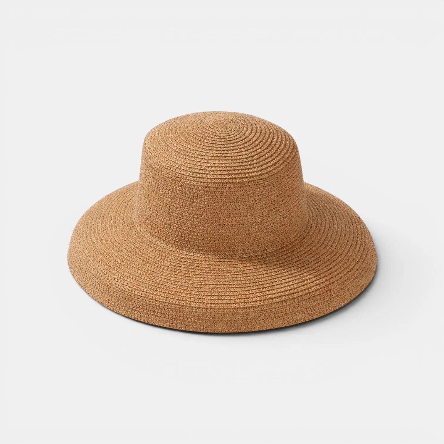 Chapeau Paille Bord Large Forme Structurée Femme
