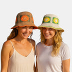 Bob Paille Crochet Fleurs Femme La Boutique du Chapeau
