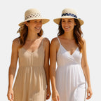 Chapeau Paille Ruban à Pois Femme La Boutique du Chapeau