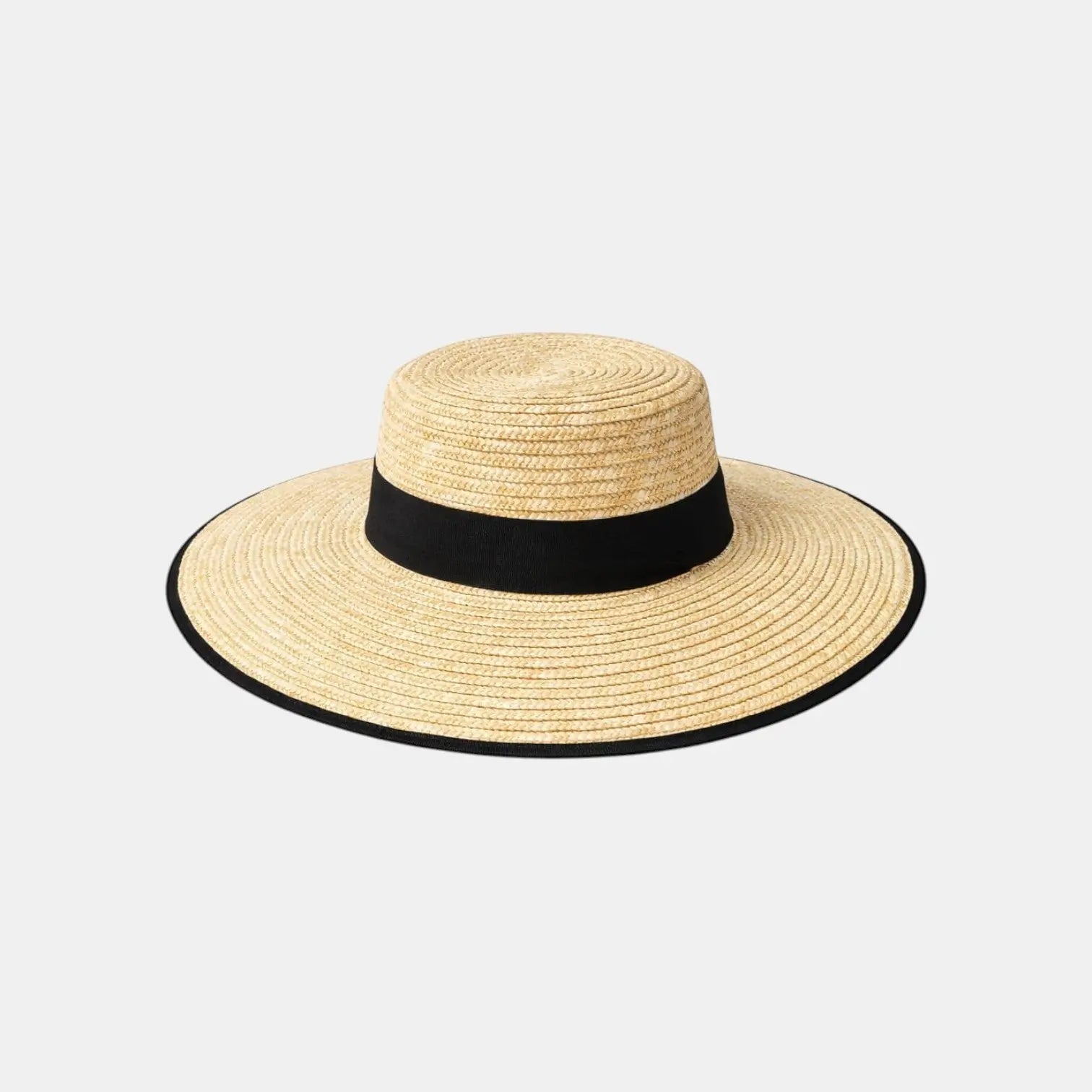 Chapeau Paille Bord Large Femme