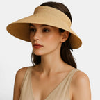 Chapeau Paille Bord Large Ouvert Pliable Femme La Boutique du Chapeau
