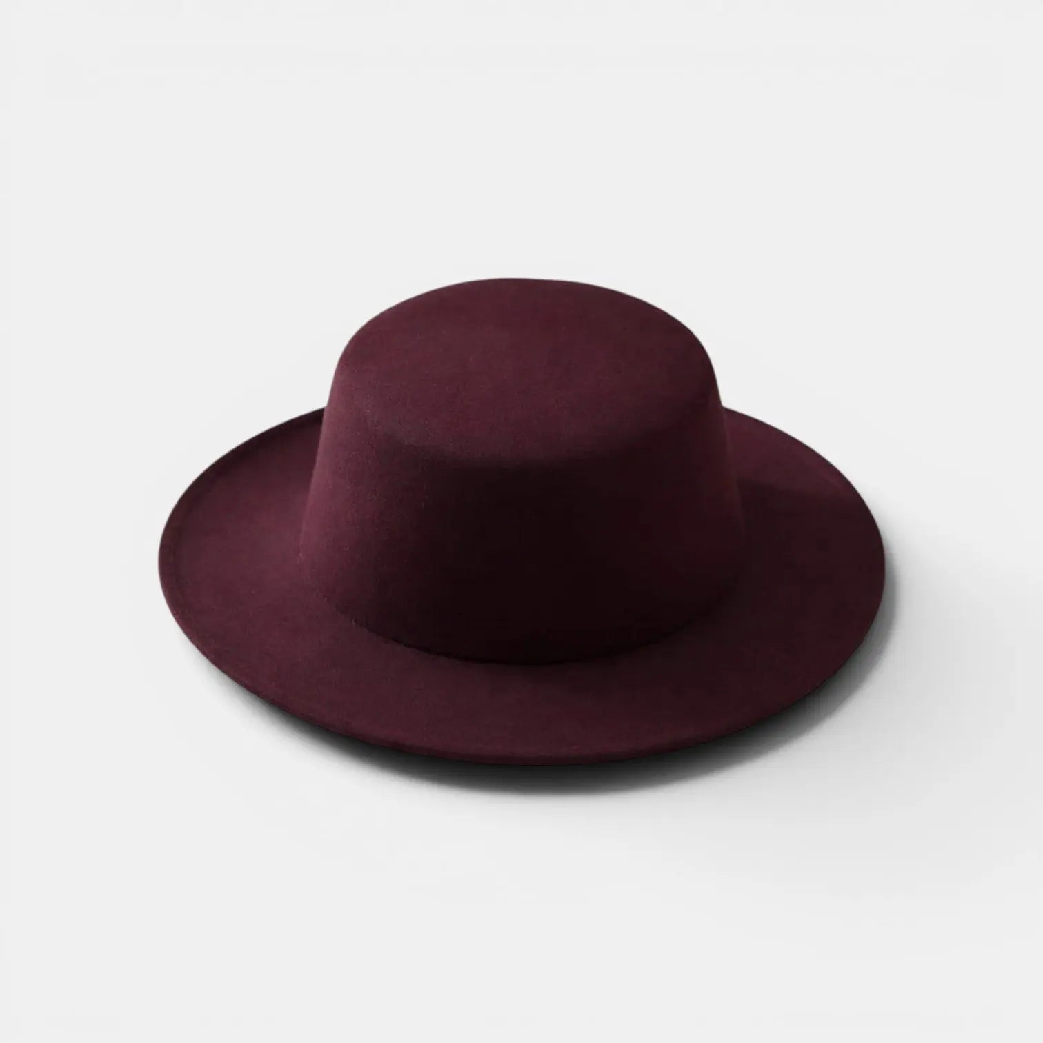 Chapeau Fedora Coton Calotte Ronde Bord Plat Unisexe La Boutique du Chapeau