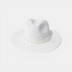Chapeau Paille Panama Bandeau Chaîne Femme Homme La Boutique du Chapeau