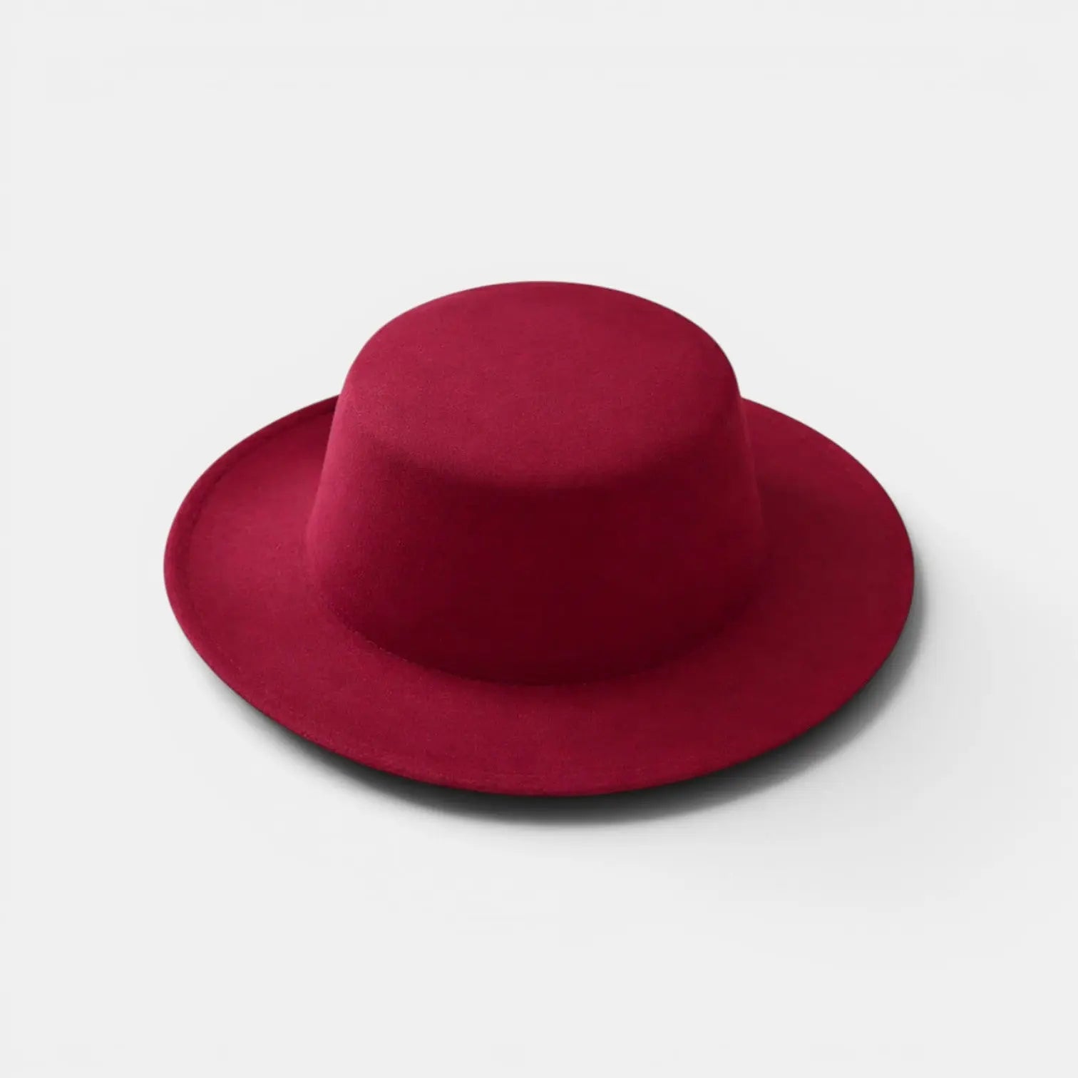 Chapeau Fedora Coton Calotte Ronde Bord Plat Unisexe La Boutique du Chapeau