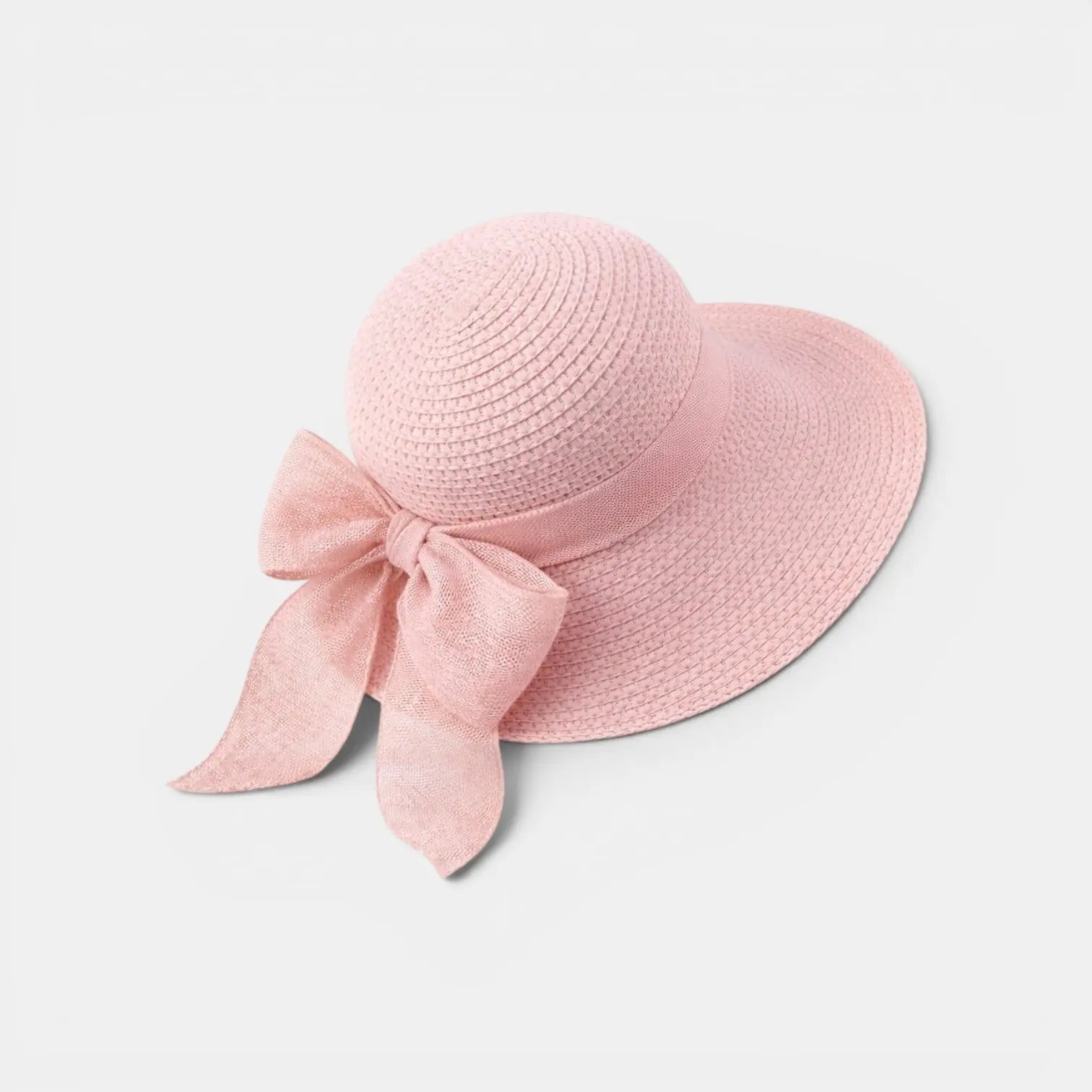 Chapeau Paille Bord Large Nœud Ruban Femme La Boutique du Chapeau