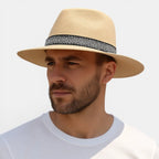 Chapeau Panama Paille Bord Large Fedora La Boutique du Chapeau