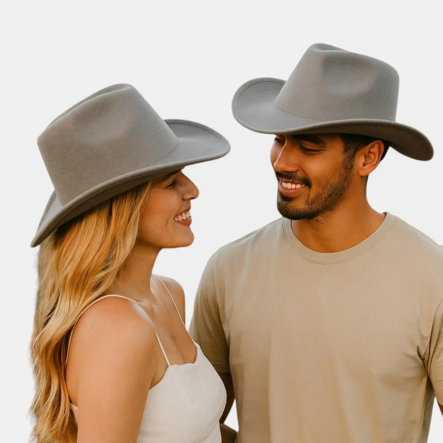 Chapeau Cowboy Feutre Bord Courbe Unisexe La Boutique du Chapeau