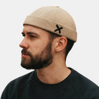 Bonnet Docker Coton Brodé Ajustable Homme Femme La Boutique du Chapeau