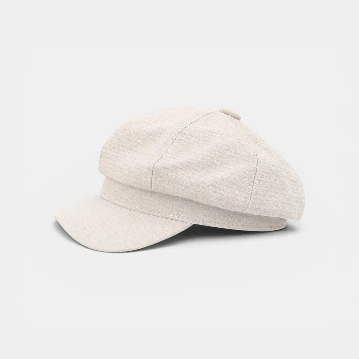 Casquette Gavroche Seersucker Femme