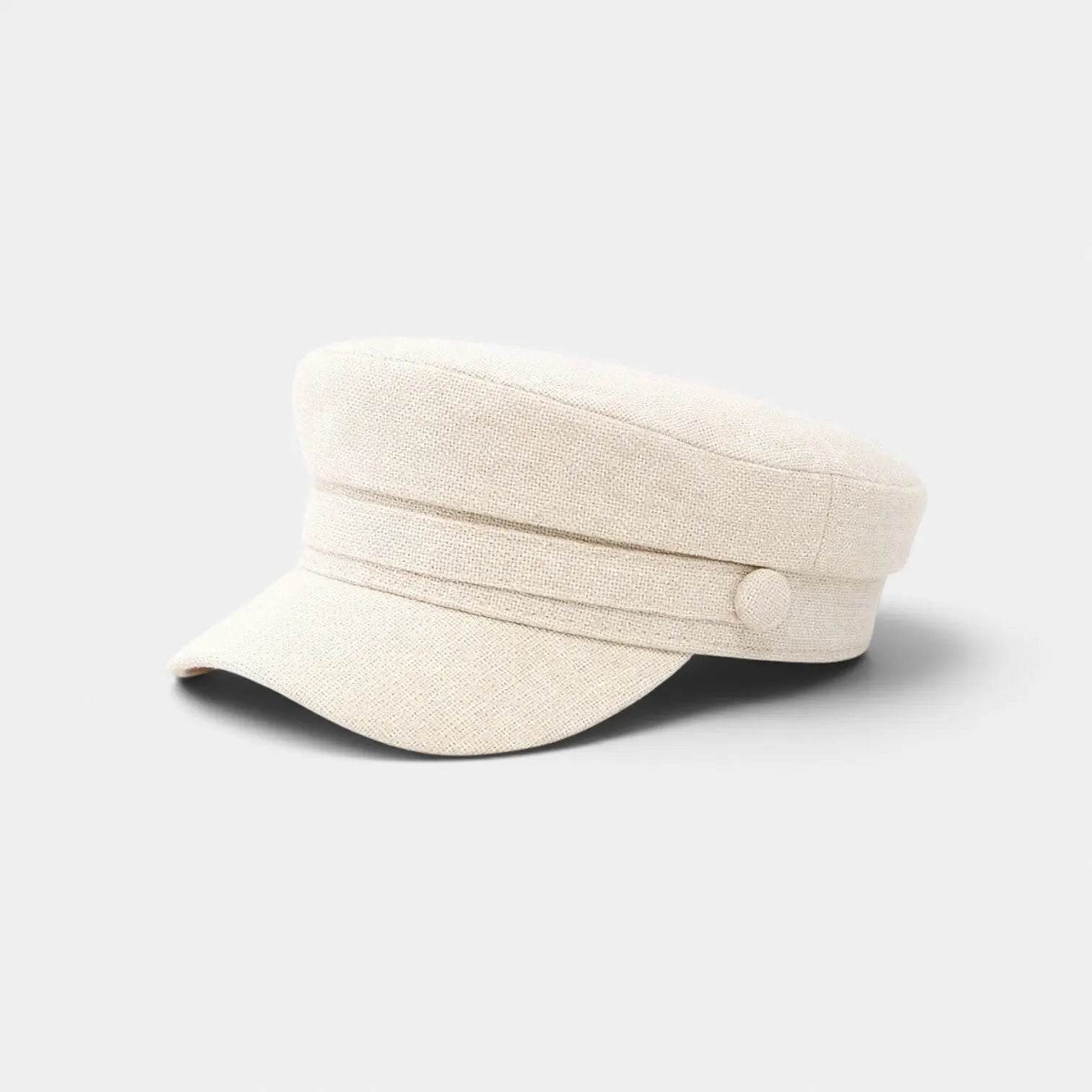 Casquette Gavroche Lin Femme Style Marin