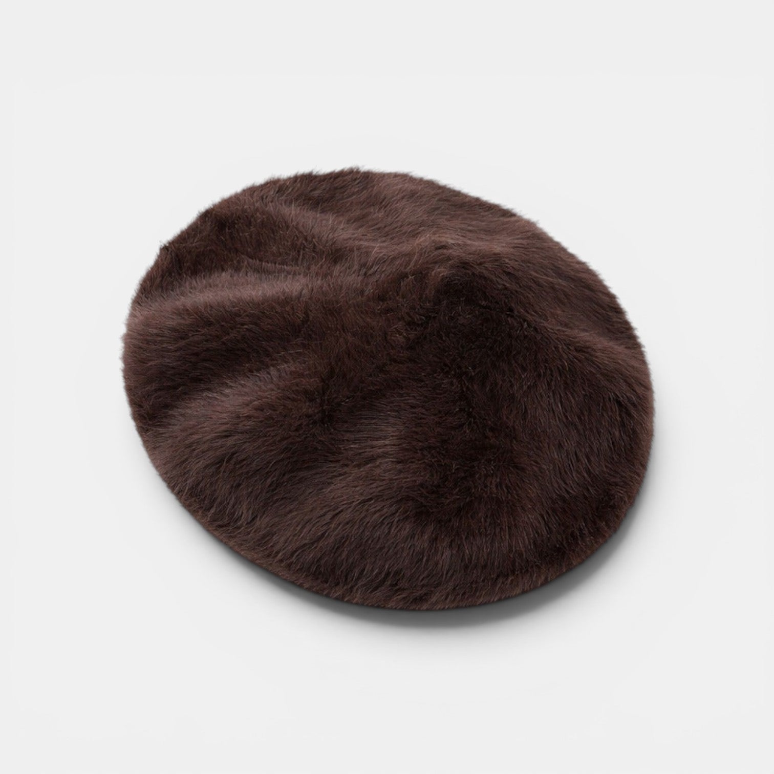 Béret Basque Fourrure Femme