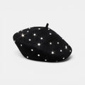 Béret Laine Strass Femme La Boutique du Chapeau