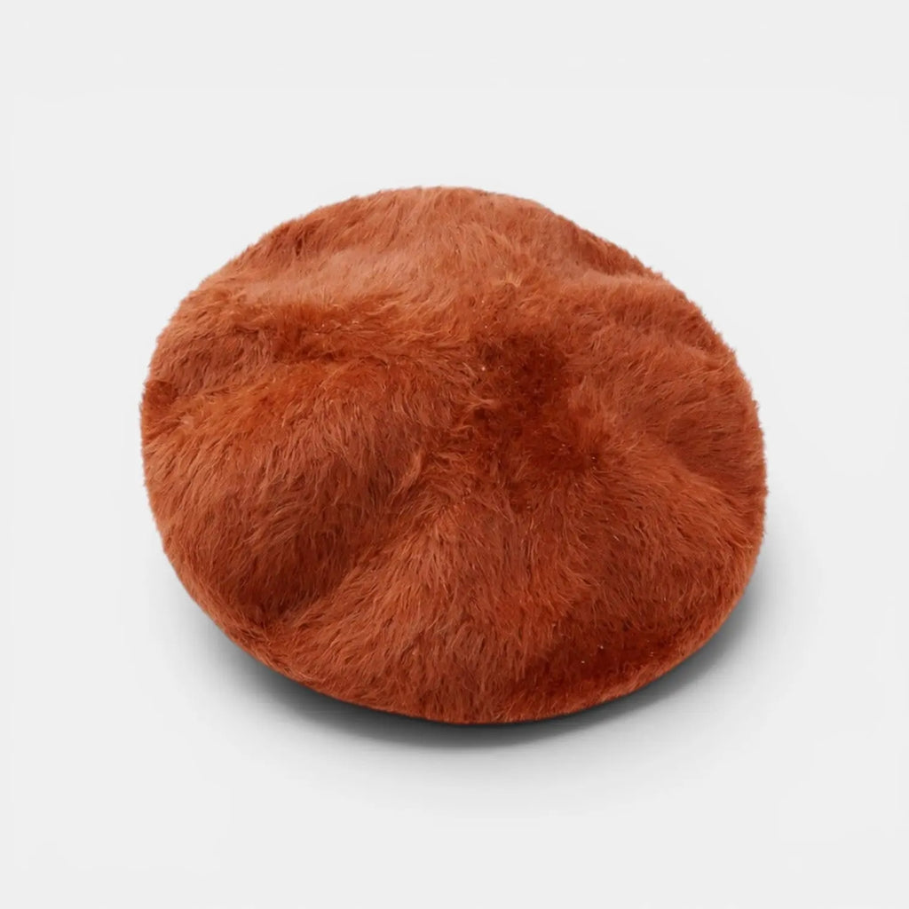 Béret Basque Fourrure Femme
