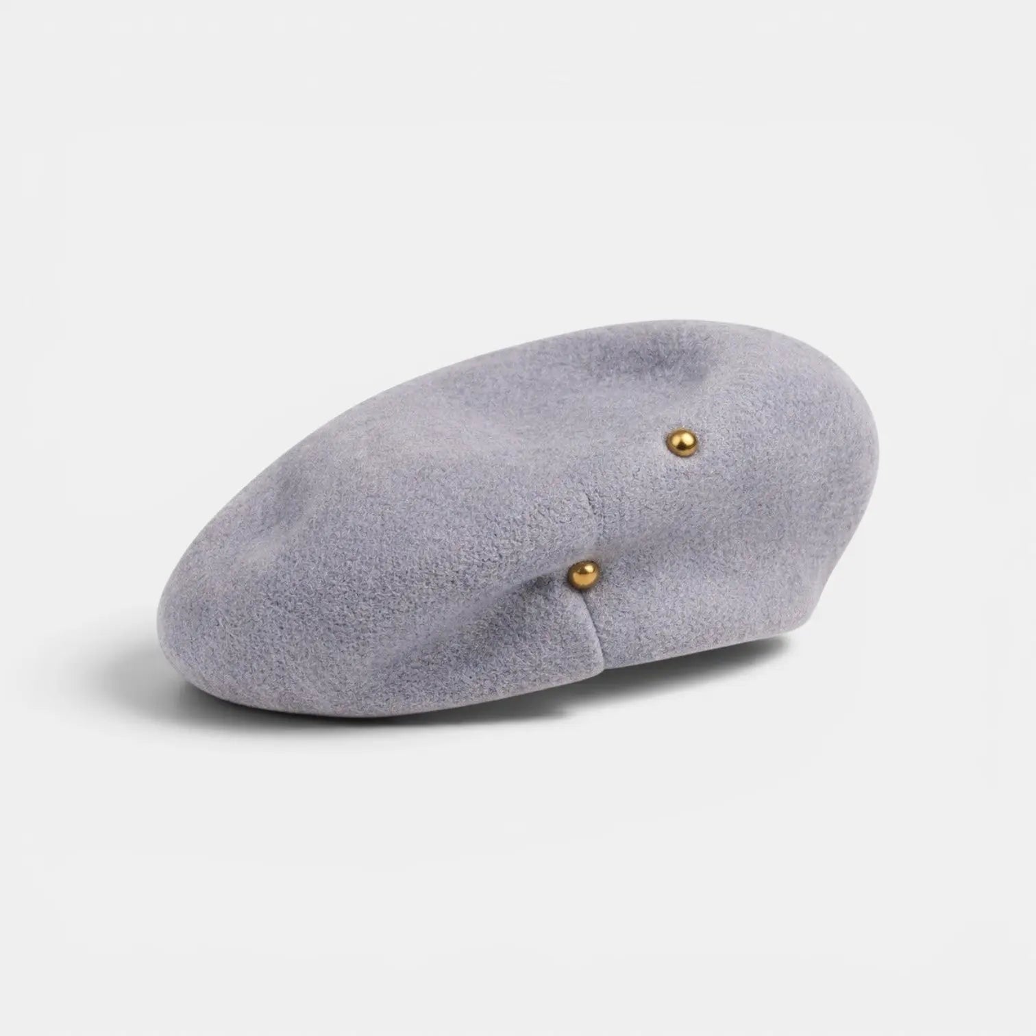 Béret Laine Clous Dorés Femme