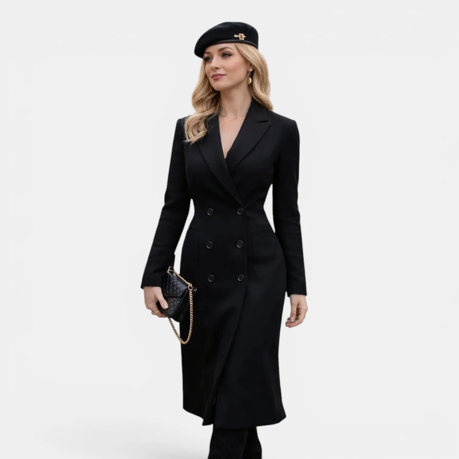 Béret Coton Femme Boucle Dorée