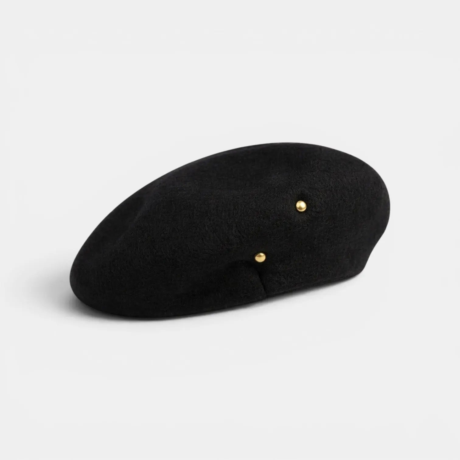 Béret Laine Clous Dorés Femme