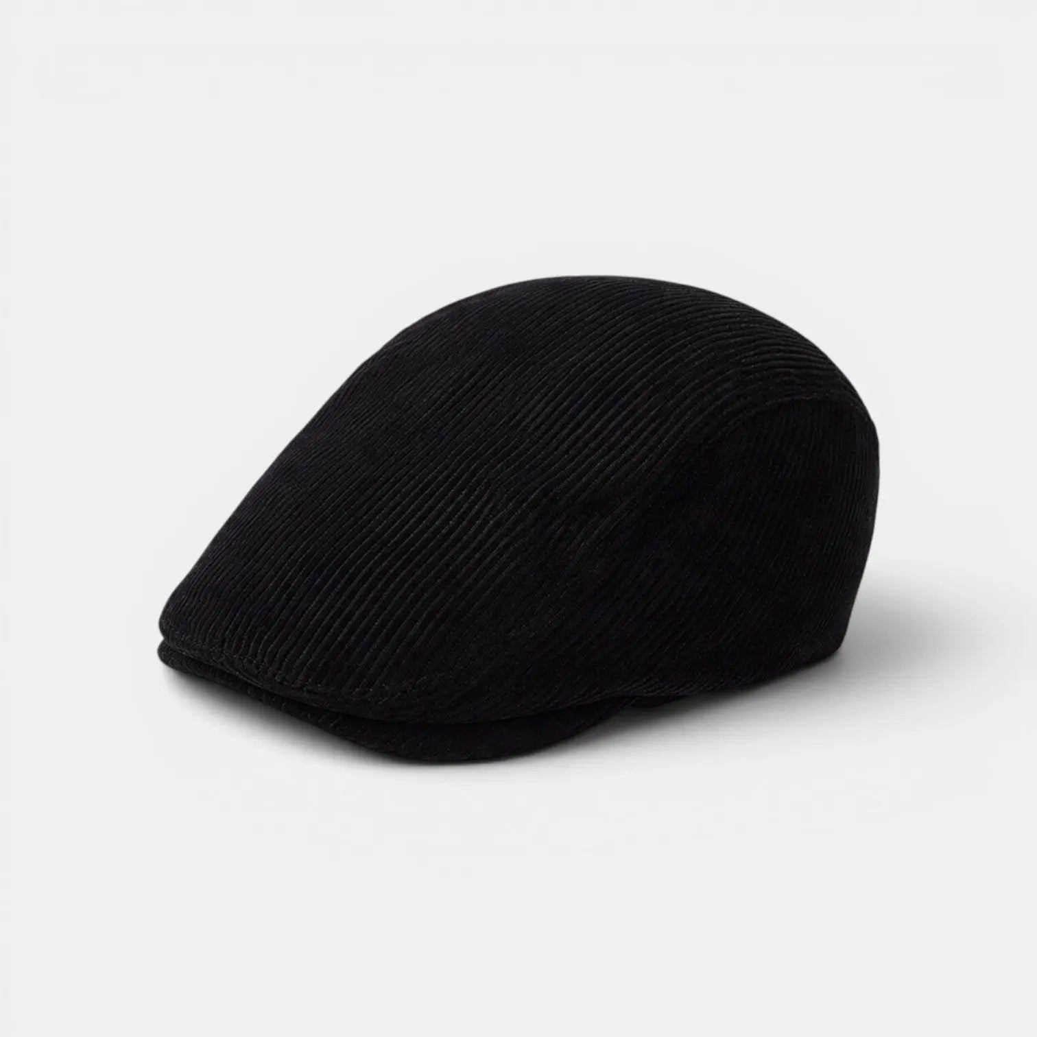Casquette Gavroche Velours Côtelé Caramel Bicolore Homme La Boutique du Chapeau