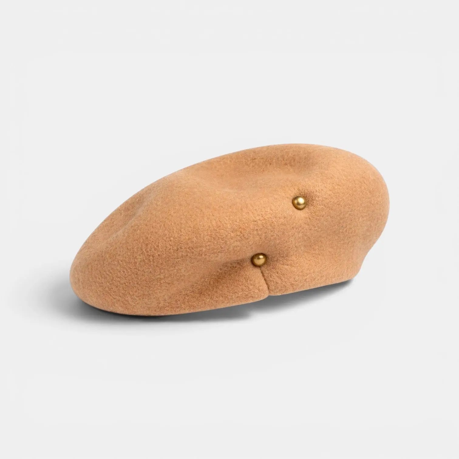 Béret Laine Clous Dorés Femme