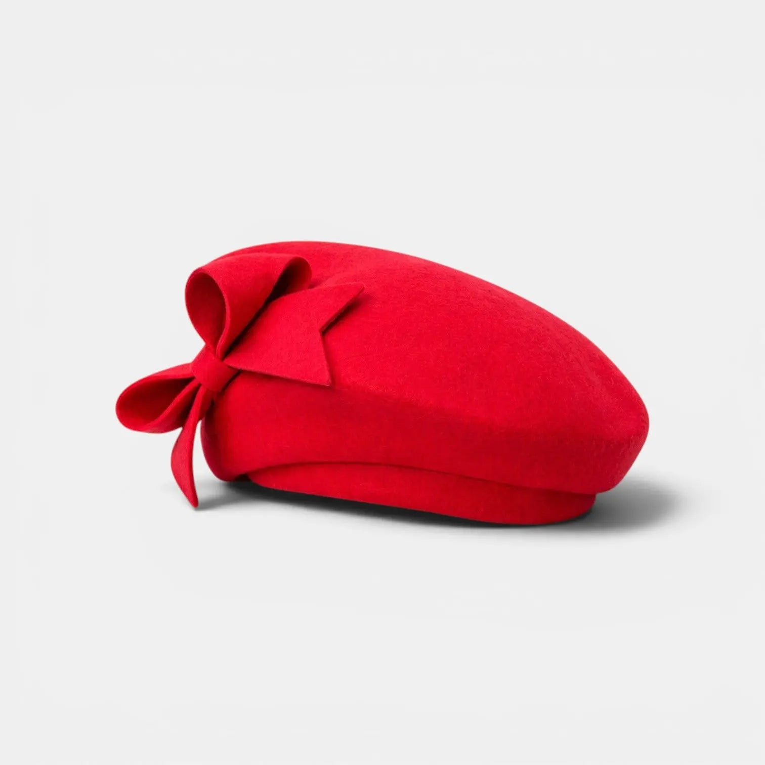 Béret Laine Noeud Femme