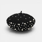 Béret Laine Perles et Strass Femme La Boutique du Chapeau