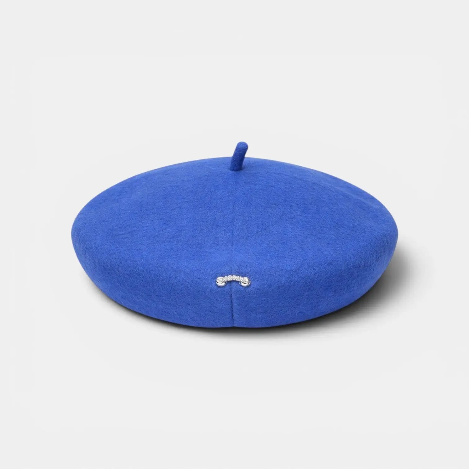 Béret Laine Femme avec Broche Fantaisie
