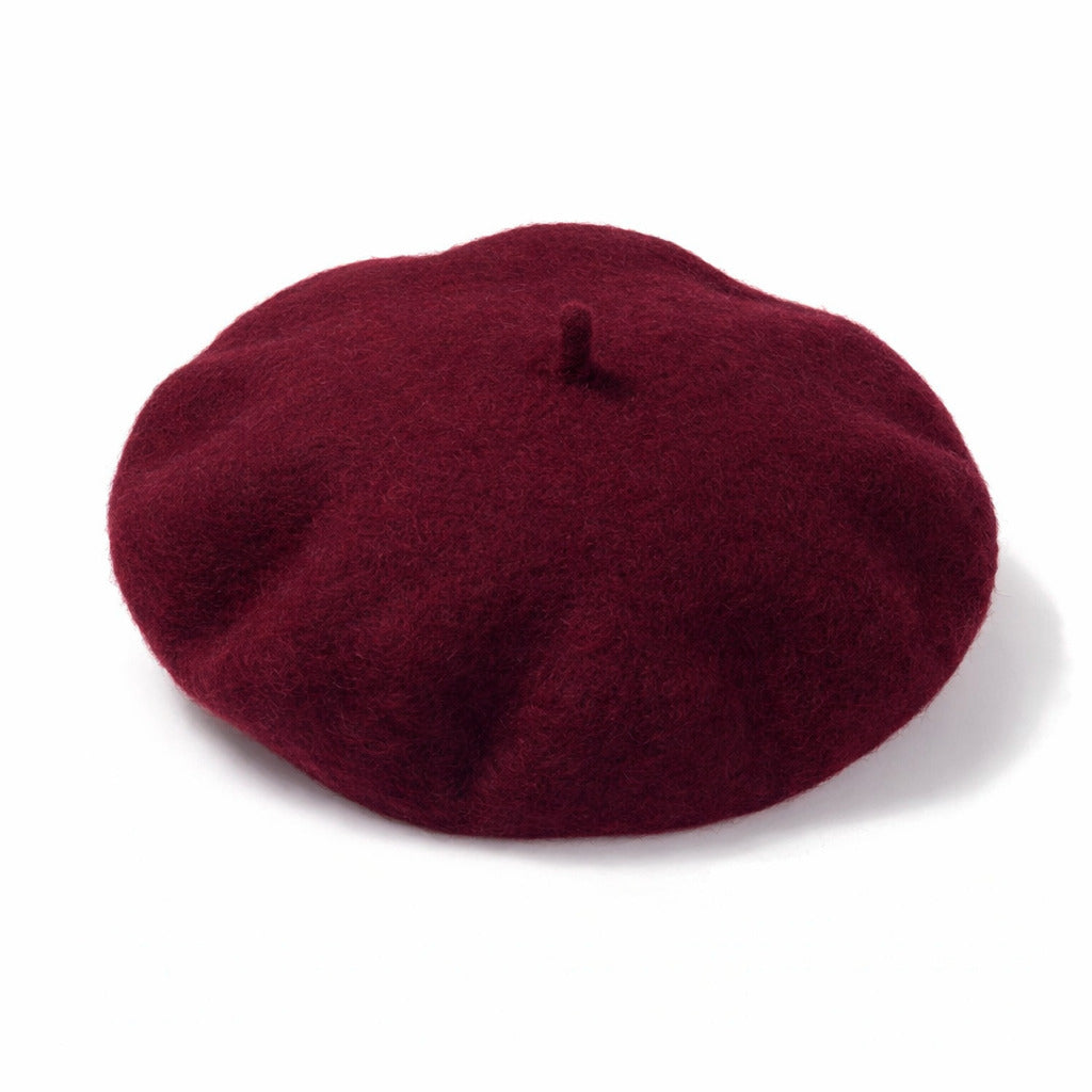Béret Basque Laine Femme Traditionnel