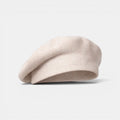 Béret Laine Femme Beige Style Parisien Classique La Boutique du Chapeau