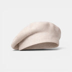 Béret Laine Femme Beige Style Parisien Classique La Boutique du Chapeau