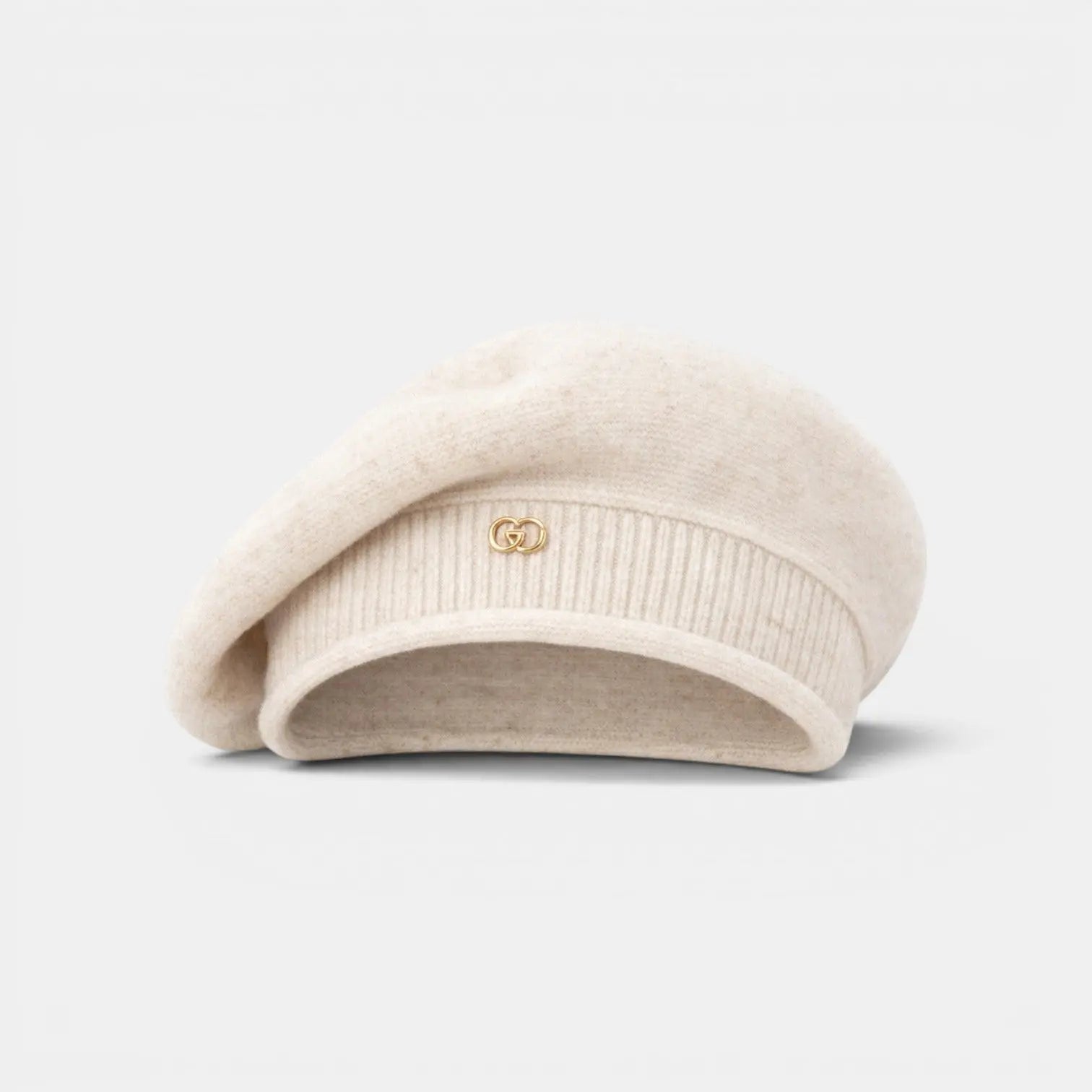 Béret Laine Tricoté Femme avec Insigne Métal La Boutique du Chapeau