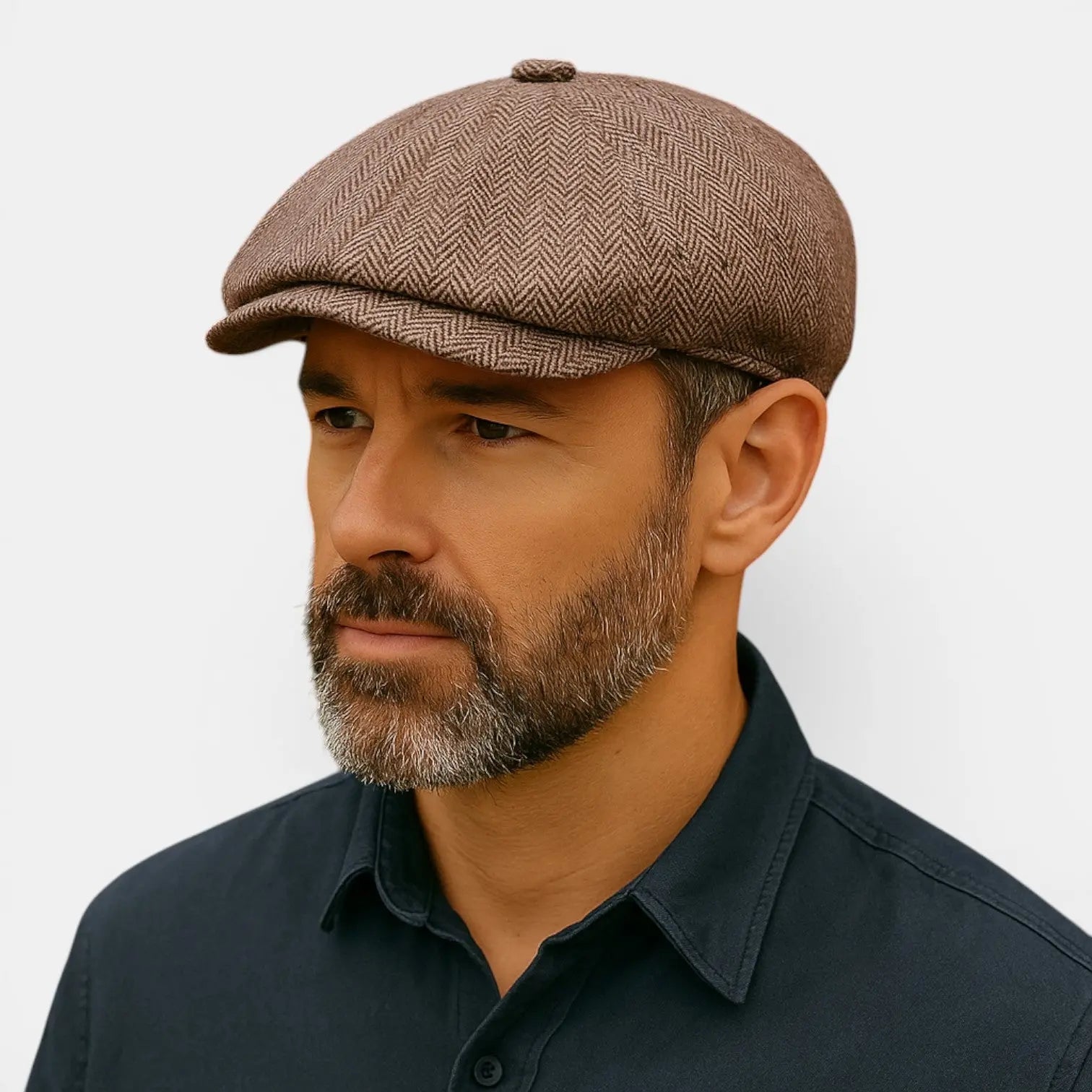 Casquette Gavroche Tweed Homme Style Peaky Blinders La Boutique du Chapeau