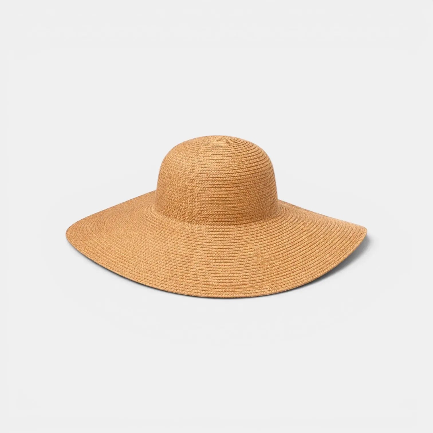 Chapeau Paille Tressée Bord Extra Large Protection Solaire Femme La Boutique du Chapeau