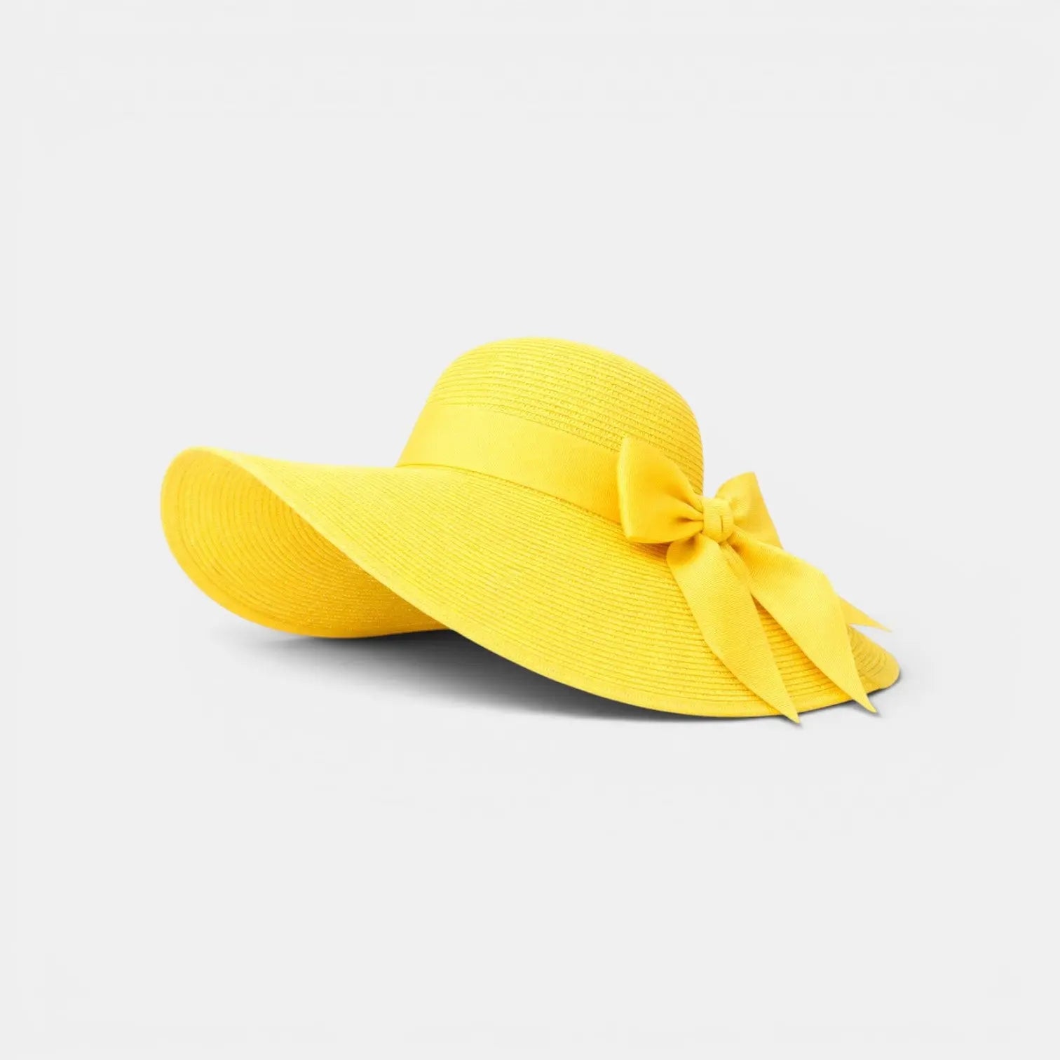 Chapeau Paille Bord Large Noeud Femme La Boutique du Chapeau