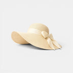 Chapeau Paille Bord Large Noeud Femme La Boutique du Chapeau