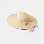 Chapeau Paille Bord Large Nœud Femme La Boutique du Chapeau
